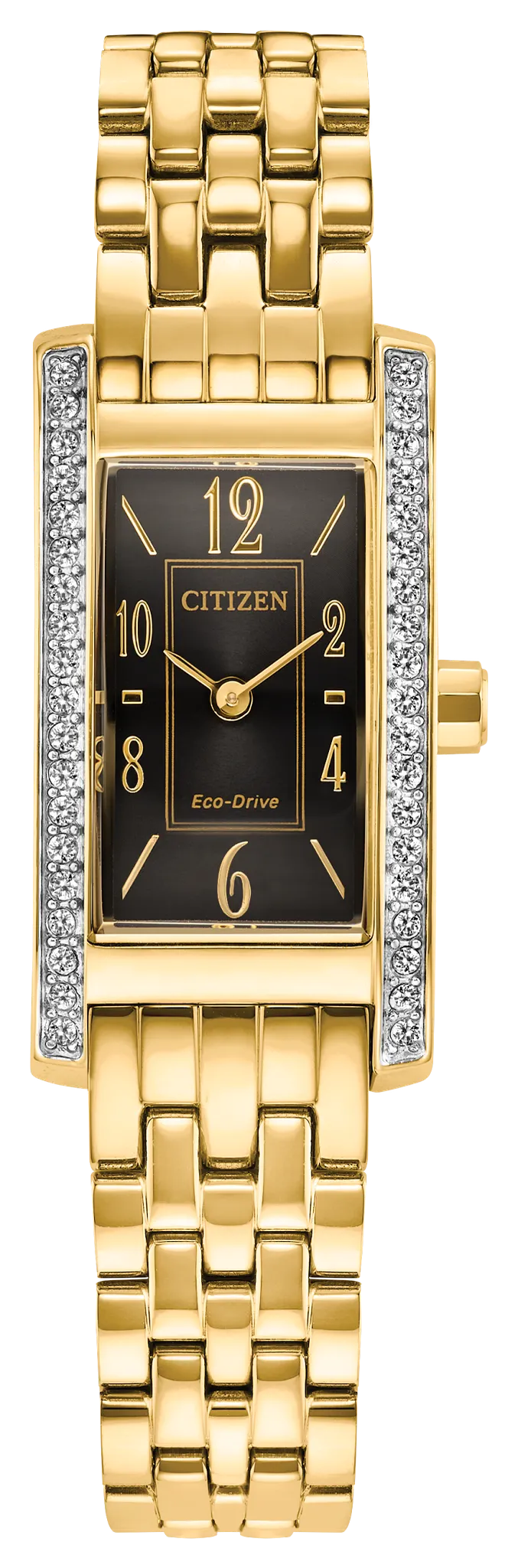 Petite Palidoro Black Dial Stainless Steel Bracelet EG7112-59E